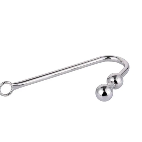 Balls 4417 Pleasurable Two Steel Anal Hook Stainless 0704